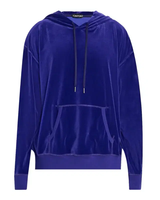 Men 's Velour Pullover Hoodie