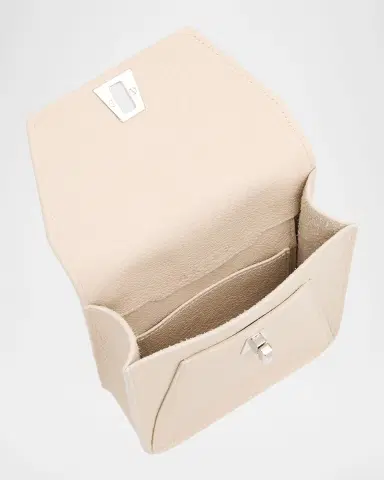 Akris Anouk Mini Leather Messenger Bag | Thumbnail 13 Akris Anouk Mini Leather Messenger Bag | Thumbnail 13