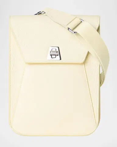 Akris Anouk Mini Leather Messenger Bag | Thumbnail 3 Akris Anouk Mini Leather Messenger Bag | Thumbnail 3