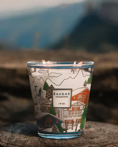 Baobab Collection I Love Ski 2026 5-Wick Max 24 Candle, 5.2 kg | Thumbnail 2
