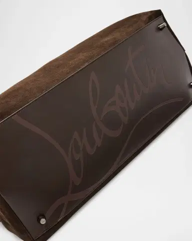 Christian Louboutin Men's Funky Reversed Leather and Spikes Duffel Bag | Thumbnail 7 Christian Louboutin Men's Funky Reversed Leather and Spikes Duffel Bag | Thumbnail 7
