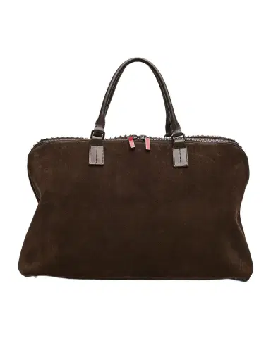Christian Louboutin Men's Funky Reversed Leather and Spikes Duffel Bag | Thumbnail 1 Christian Louboutin Men's Funky Reversed Leather and Spikes Duffel Bag | Thumbnail 1