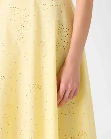 Akris Butterfly Broderie Anglaise Sleeveless Midi Dress | Thumbnail 4 Akris Butterfly Broderie Anglaise Sleeveless Midi Dress | Thumbnail 4