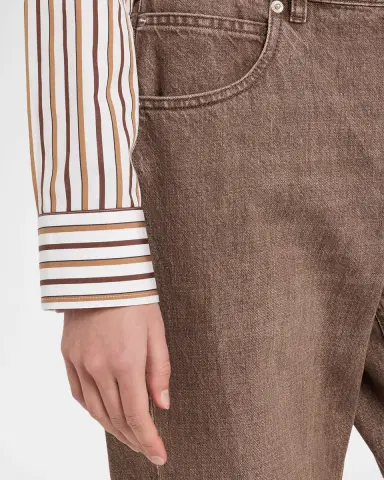 Bottega Veneta Mid-Rise Straight-Leg Denim Trousers | Thumbnail 4 Bottega Veneta Mid-Rise Straight-Leg Denim Trousers | Thumbnail 4