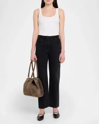 Benedetta Bruzziches Mame Everyday Suede Shoulder Bag | Thumbnail 5 Benedetta Bruzziches Mame Everyday Suede Shoulder Bag | Thumbnail 5