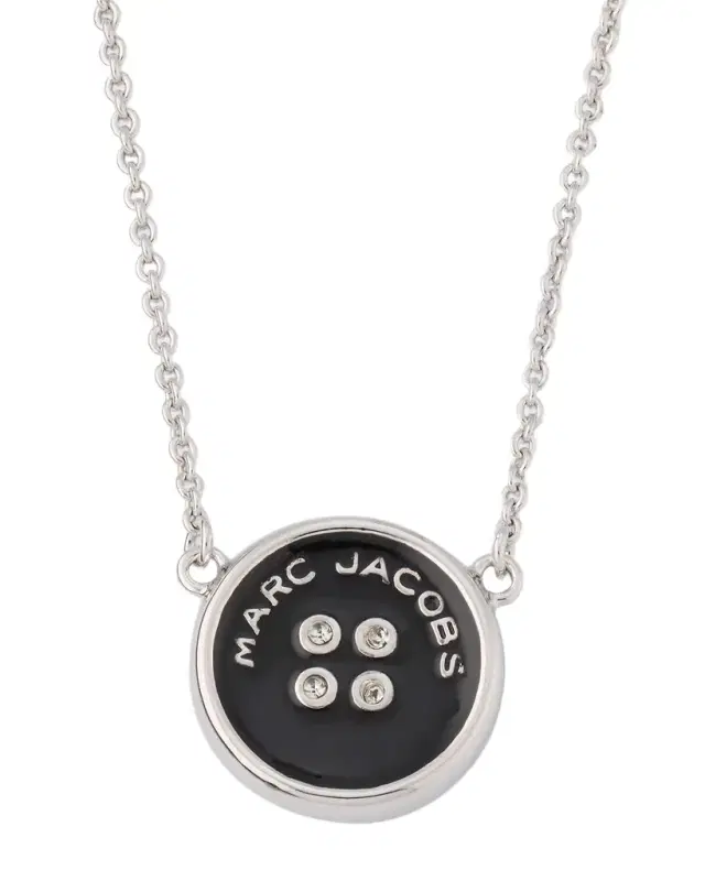 Button Pendant Necklace