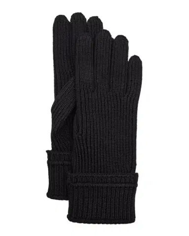 Burberry Men's Embroidered Logo Patch Wool-Blend Knit Gloves | Thumbnail 1