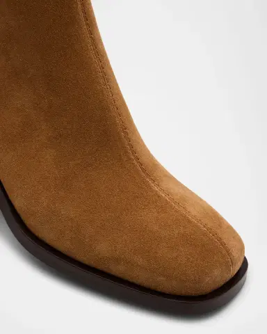La Canadienne Julie Waterproof Suede Booties | Thumbnail 3