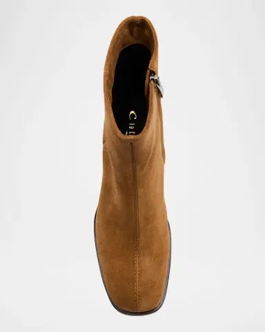 La Canadienne Julie Waterproof Suede Booties | Thumbnail 4