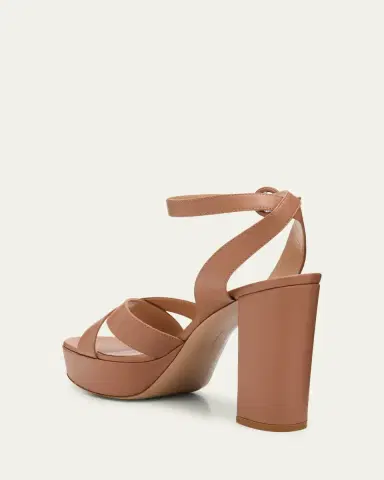 Gianvito Rossi Crisscross Ankle-Strap Platform Sandals | Thumbnail 4