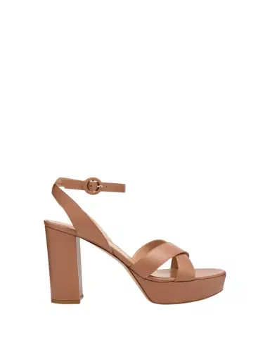 Gianvito Rossi Crisscross Ankle-Strap Platform Sandals | Thumbnail 1