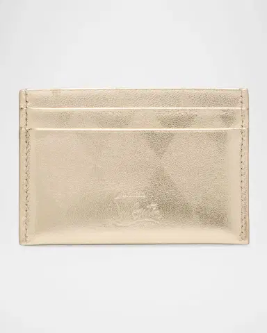 Christian Louboutin Bettina Losange Laminated Leather Card Holder | Thumbnail 3