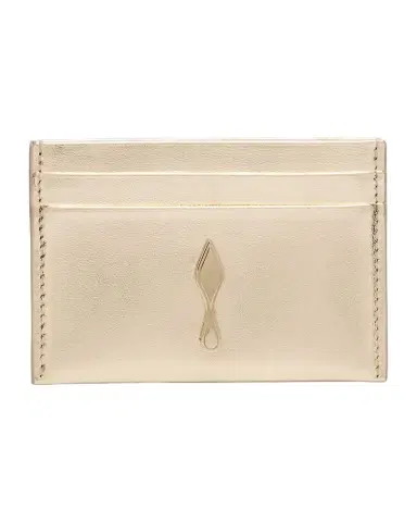 Christian Louboutin Bettina Losange Laminated Leather Card Holder | Thumbnail 1