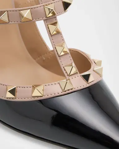 Valentino Garavani Rockstud 100mm Slingback High-Heel Pumps | Thumbnail 5 Valentino Garavani Rockstud 100mm Slingback High-Heel Pumps | Thumbnail 5