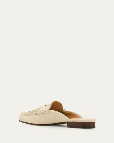 Valentino Garavani VLogo Signature Suede Loafer Mules | Thumbnail 7 Valentino Garavani VLogo Signature Suede Loafer Mules | Thumbnail 7