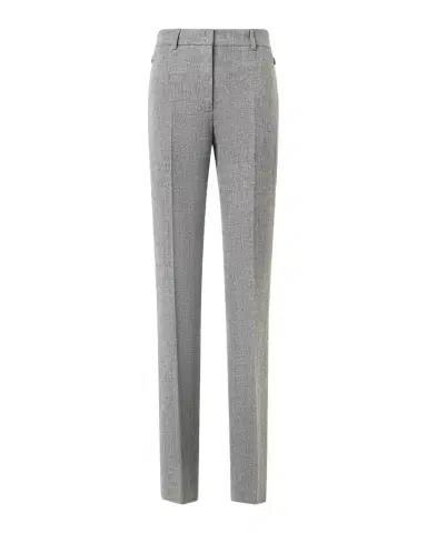 Akris Marilyn Linen-Wool Straight-Leg Pants | Thumbnail 1 Akris Marilyn Linen-Wool Straight-Leg Pants | Thumbnail 1