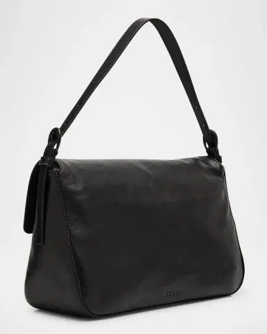 Staud Harlow Medium Leather Shoulder Bag | Thumbnail 3