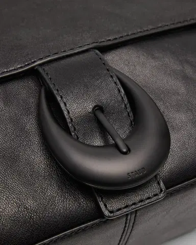Staud Harlow Medium Leather Shoulder Bag | Thumbnail 6