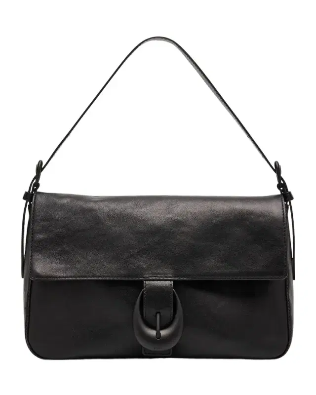STAUD Harlow Medium Leather Shoulder Bag