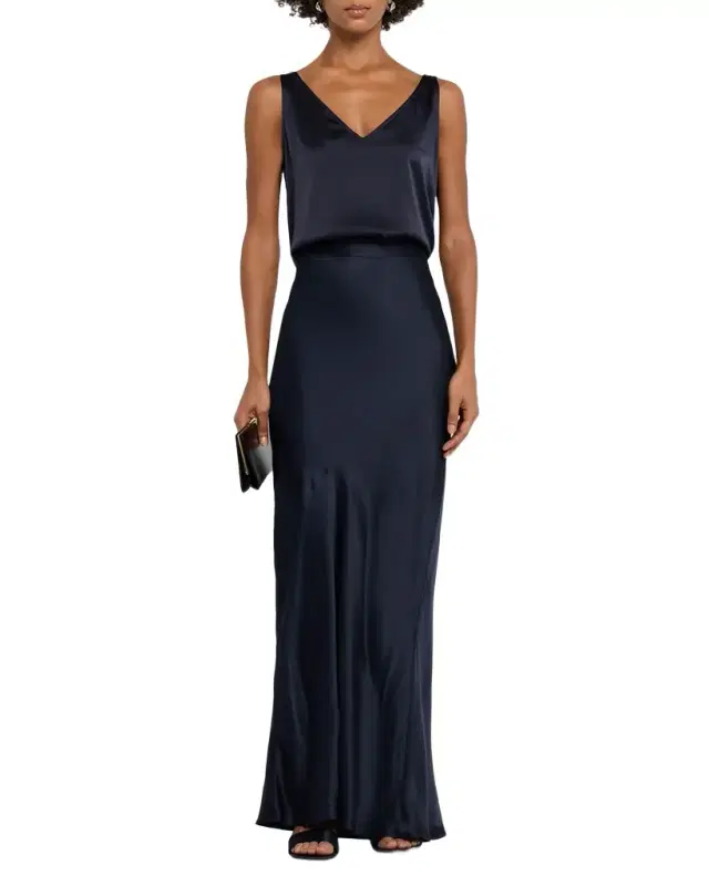 TWP My Endless Love Satin Maxi Skirt
