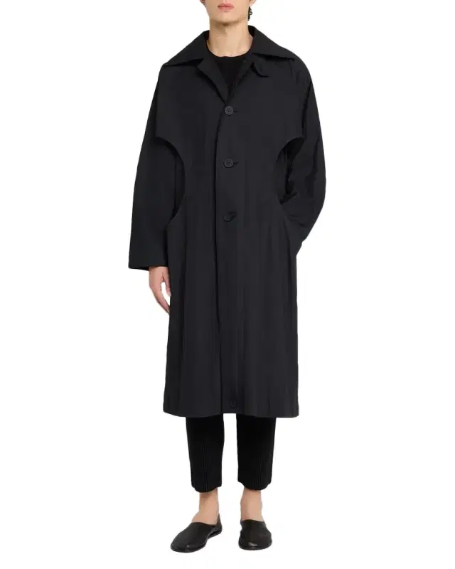Men 's Cavity Long Coat