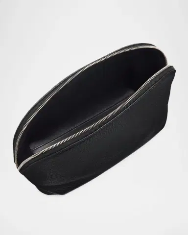 The Row Agnes Pebble Leather Zip Clutch | Thumbnail 4 The Row Agnes Pebble Leather Zip Clutch | Thumbnail 4