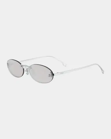 Fendi First Crystal 54mm Oval Sunglasses | Thumbnail 2 Fendi First Crystal 54mm Oval Sunglasses | Thumbnail 2