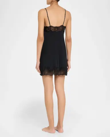 Natori Enchant Silky Lace-Trim Chemise | Thumbnail 2 Natori Enchant Silky Lace-Trim Chemise | Thumbnail 2