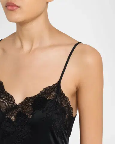 Natori Enchant Silky Lace-Trim Chemise | Thumbnail 4 Natori Enchant Silky Lace-Trim Chemise | Thumbnail 4