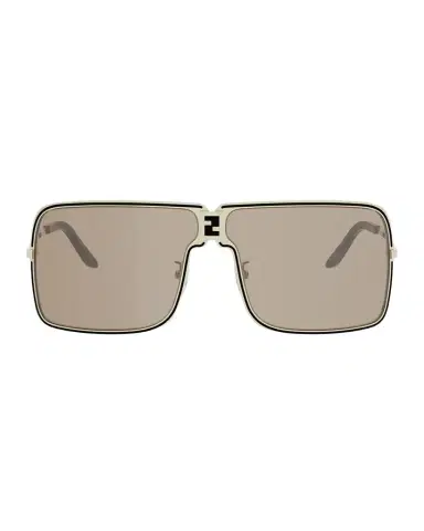 Fendi Men's ness Rectangular Metal Sunglasses | Thumbnail 1 Fendi Men's ness Rectangular Metal Sunglasses | Thumbnail 1