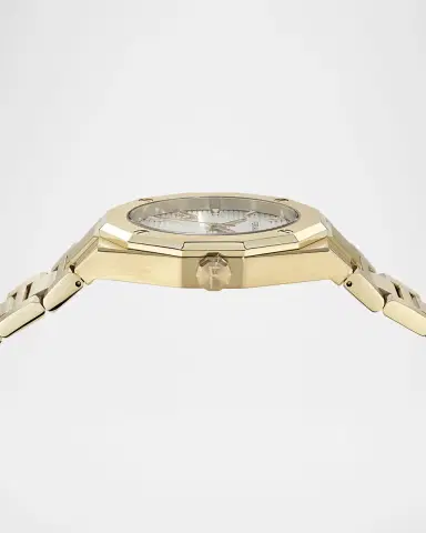 Ferragamo Men's Edge 40mm IP Yellow Gold Bracelet Watch | Thumbnail 2 Ferragamo Men's Edge 40mm IP Yellow Gold Bracelet Watch | Thumbnail 2