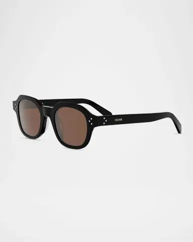 Celine Men's 3 Dots Acetate Square Sunglasses | Thumbnail 2 Celine Men's 3 Dots Acetate Square Sunglasses | Thumbnail 2