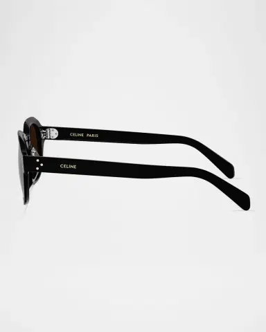 Celine Men's 3 Dots Acetate Square Sunglasses | Thumbnail 3 Celine Men's 3 Dots Acetate Square Sunglasses | Thumbnail 3