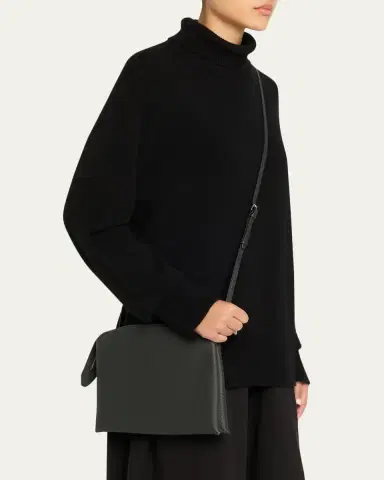 THE ROW Nu Twin Crossbody in Lux Grained Calfskin | Thumbnail 5