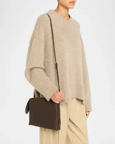 THE ROW Nu Twin Crossbody in Lux Grained Calfskin | Thumbnail 6