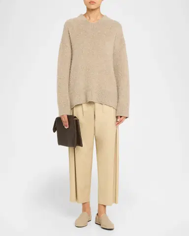THE ROW Nu Twin Crossbody in Lux Grained Calfskin | Thumbnail 9