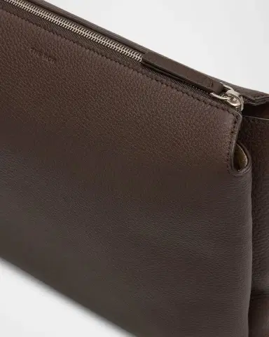 THE ROW Nu Twin Crossbody in Lux Grained Calfskin | Thumbnail 10