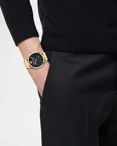 Versace Men's Albireo 40mm IP Yellow Gold Bracelet Watch | Thumbnail 2