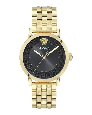 Versace Men's Albireo 40mm IP Yellow Gold Bracelet Watch | Thumbnail 1