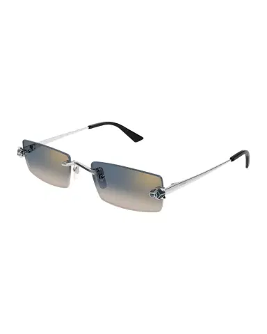 Cartier Panthere Rimless Rectangular Metal Sunglasses | Thumbnail 1 Cartier Panthere Rimless Rectangular Metal Sunglasses | Thumbnail 1