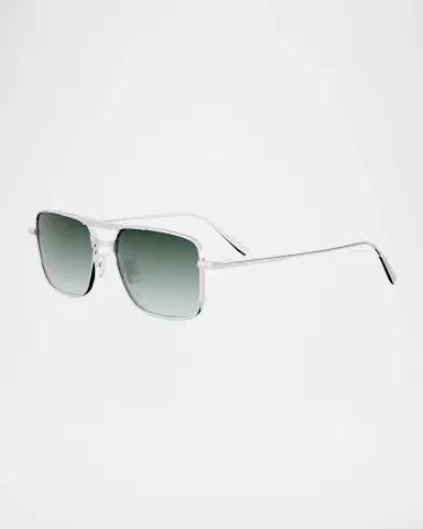 Dior Men 's BlackSuit S17U Rectangular Sunglasses | Thumbnail 2