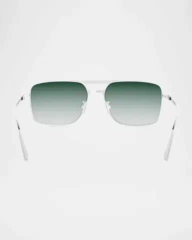 Dior Men 's BlackSuit S17U Rectangular Sunglasses | Thumbnail 4