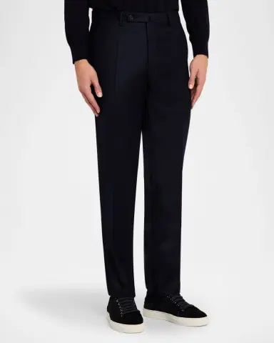 Incotex Men's Super 100s Wool Dress Pants | Thumbnail 3 Incotex Men's Super 100s Wool Dress Pants | Thumbnail 3