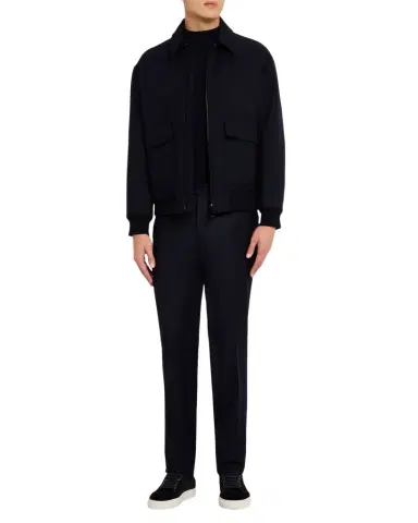 Incotex Men's Super 100s Wool Dress Pants | Thumbnail 1 Incotex Men's Super 100s Wool Dress Pants | Thumbnail 1