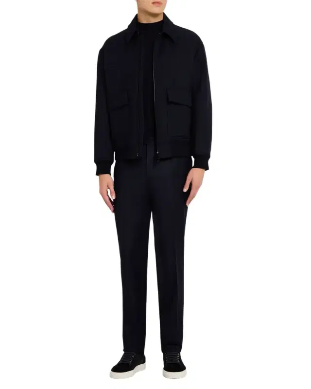 Incotex Men 's Super 100s Wool Dress Pants