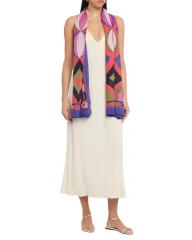 Pucci Geometric-Print Cotton Pareo | Thumbnail 1