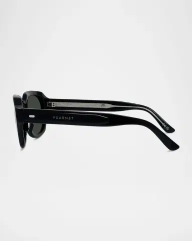 Vuarnet Men's BELVEDERE 11 Acetate Rectangle Sunglasses | Thumbnail 3