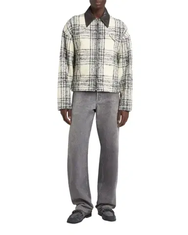 Bottega Veneta Cream Charcoal C | Thumbnail 1 Bottega Veneta Cream Charcoal C | Thumbnail 1