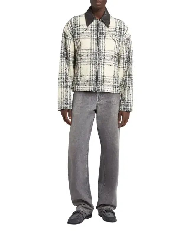 Bottega Veneta Cream Charcoal C