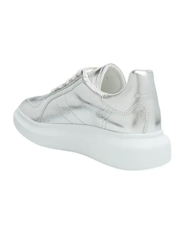 Men's Metallic-Trim Leather Low-Top Sneakers Men's Metallic-Trim Leather Low-Top Sneakers